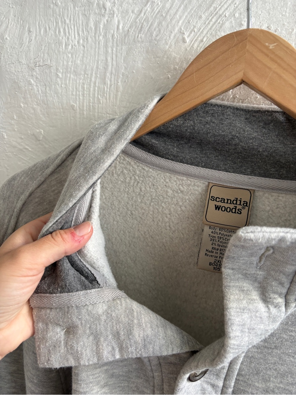 Vintage Scandia Woods button down shacket - Picture 6 of 6
